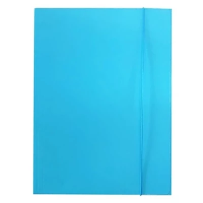 Gumis mappa OPTIMA A/4 világoskék 600 g