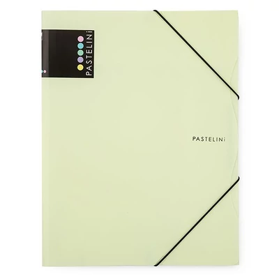 Gumis mappa PASTELINI PP A/4 sárga