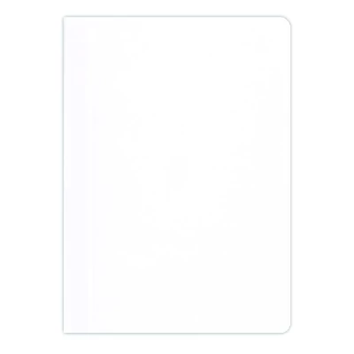 Gyorsfűző DONAU A/4 műanyag fehér 10 darabos