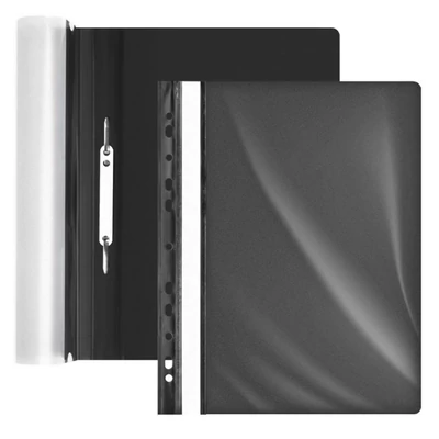 Gyorsfűző FORPUS A/4 műanyag lefűzhető fekete