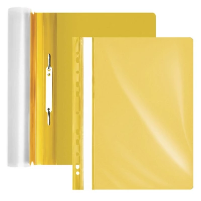 Gyorsfűző FORPUS A/4 műanyag lefűzhető sárga