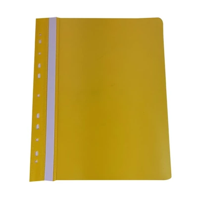Gyorsfűző FORTUNA A/4 műanyag lefűzhető sárga