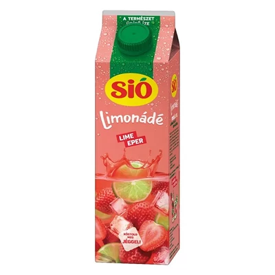 Gyümölcslé SIÓ Limonádé Lime-eper 5% 1L