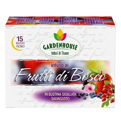 Gyümölcstea GARDENHOUSE erdei gyümölcs 15x2 g