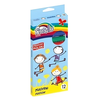 Gyurma FIORELLO színes 192 g 12 darabos