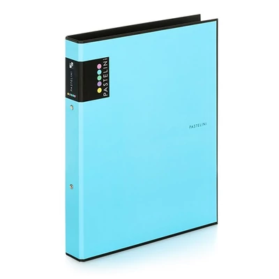 Gyűrűskönyv PASTELINI A/4 2 gyűrű PP 40 mm kék