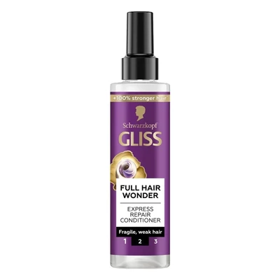 Hajbalzsam spray GLISS Full Hair Wonder 200 ml