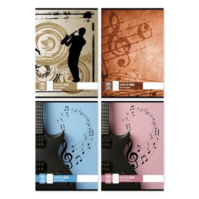 Hangjegyfüzet Okos Bagoly A/4 86-32 mintás