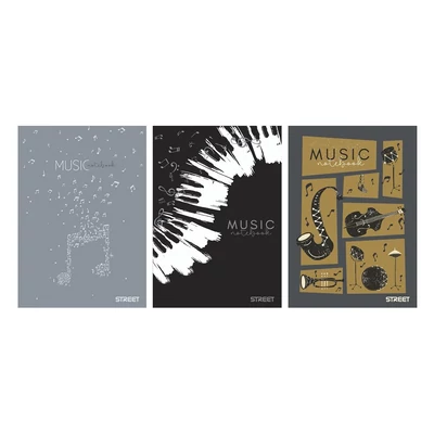 Hangjegyfüzet STREET A/4 32 lapos