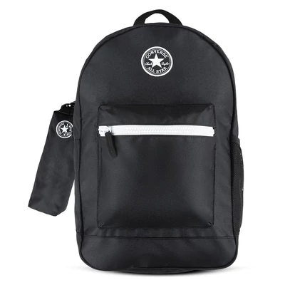Hátizsák CONVERSE 9A5518-023 fekete ajándék tolltartóval