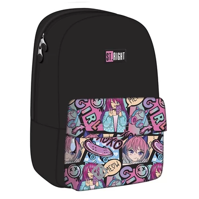 Hátizsák Manga Girl Anatómiai zsebes