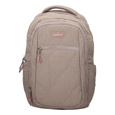 Hátizsák STREET Round Puffy Rose