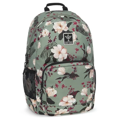 Hátizsák iskolai ARS UNA AU-14 Flowery Green 5535