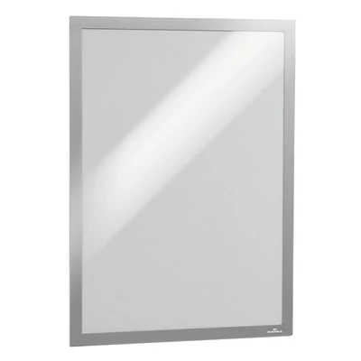 Infokeret DURABLE Duraframe A/3 sima felületre mágneses ezüst 2 darabos