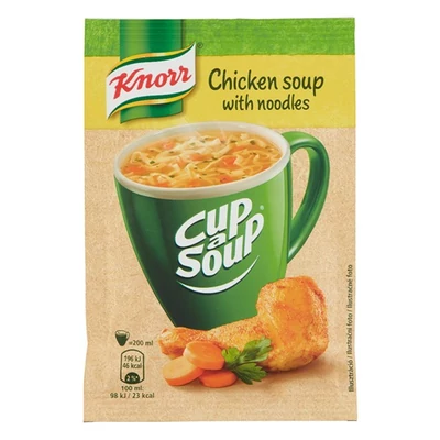 Instant KNORR Tyúkhúsleves cérnametélttel 12 g