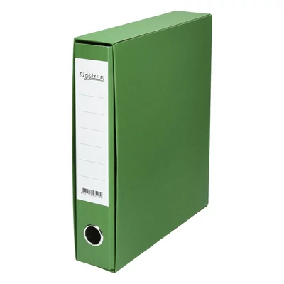 Iratrendező tokos OPTIMA A/4 50 mm zöld
