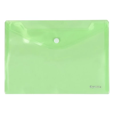 Irattasak OPTIMA A/5 patentos átlátszó színes vegyes 12 darabos