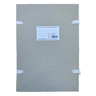 Irományfedél szalagos CLARISSA 1050 g natúr 1,2m szalaggal