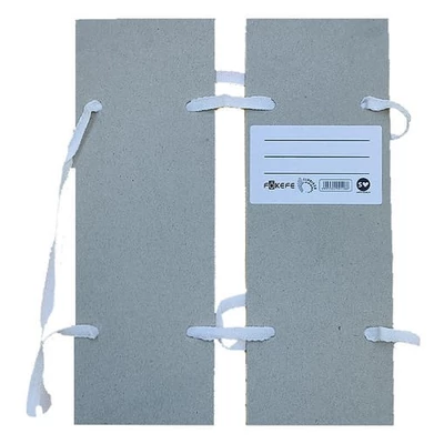 Irományfedél szalagos feles CLARISSA 750 g natúr 0,8m szalaggal