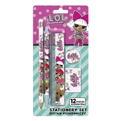 Írószer készlet ASTRA PEN L.O.L. 5 darabos