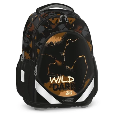 Iskolatáska ARS UNA anatómiai Wild in The Dark