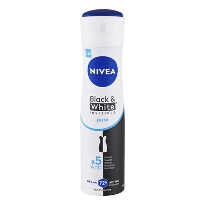 Izzadásgátló deo NIVEA B&W invisible pure 150 ml