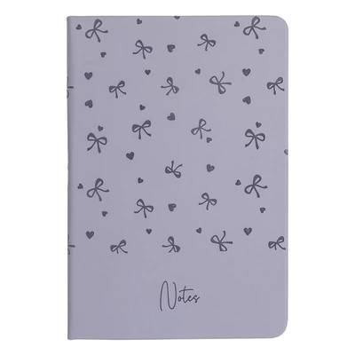 Jegyzetfüzet vonalas CREATIVE Cute bow B/5 96 lapos keményfedelű