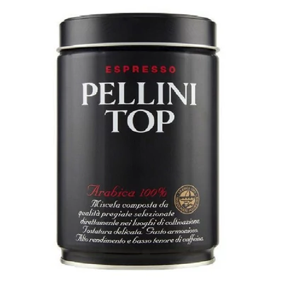 Kávé őrölt PELLINI TOP 100% arabica fém dobozos 250 g