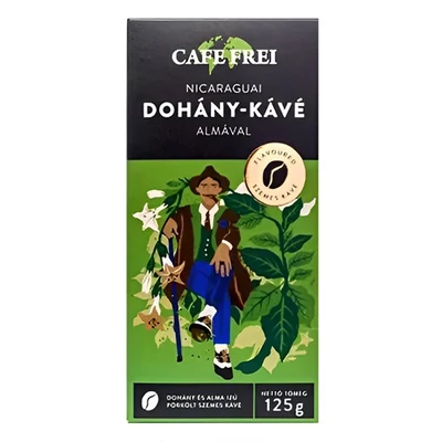 Kávé szemes CAFE FREI Nicaraguai Dohánykávé 125 g
