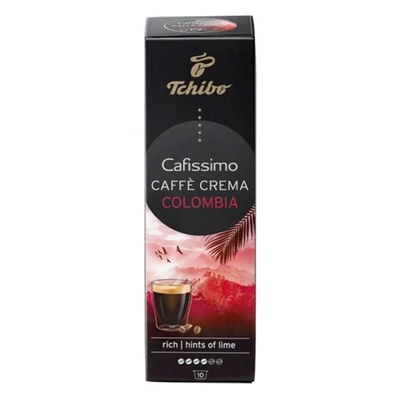Kávékapszula TCHIBO Cafissimo Caffé Crema Barista Columbia 10 kapszula/doboz