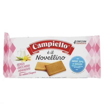 Keksz CAMPIELLO Novellino cukormentes keksz 350 g