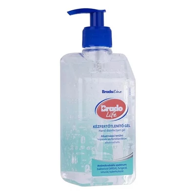 Kézfertőtlenítő gél BRADOLIFE pumpás 500 ml
