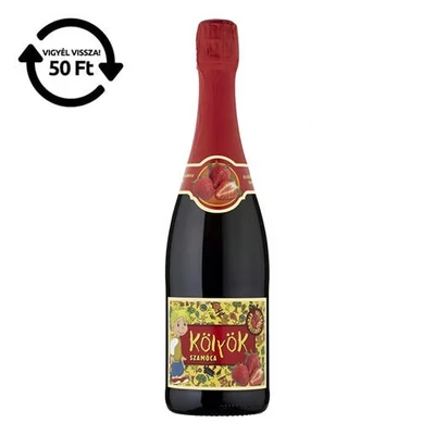 Kölyök pezsgő TÖRLEY szamóca 0,75 L DRS