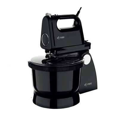 Konyhai robotgép DYRAS HM753ALP-B 300W 4 keverőszár fekete