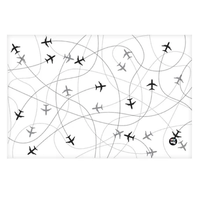 Könyökalátét OXY PP 58x38 cm Planes