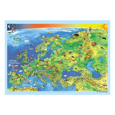 Könyökalátét STIEFEL A/3 Gyerek - Föld Európa