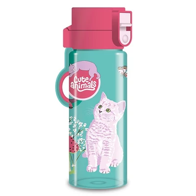 Kulacs ARS UNA műanyag BPA-mentes 475 ml Cute Animals-Kitten