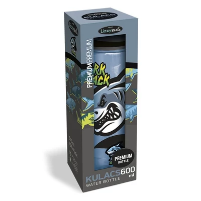 Kulacs LIZZYSULI műanyag 600 ml Shark Attack