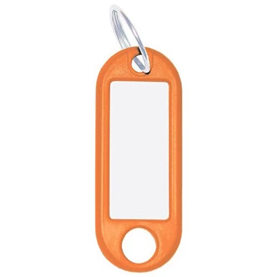 Kulcsjelölő biléta WEDO 10 darabos narancs