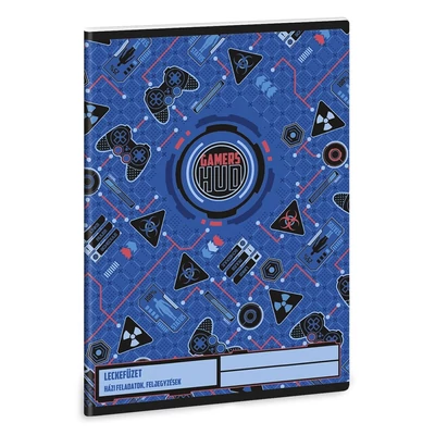 Leckefüzet ARS UNA A/5 32 lapos Gamers Hud