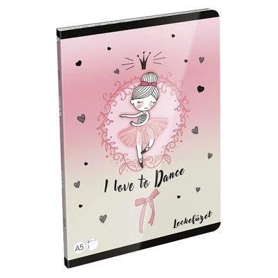 Leckefüzet LIZZYSULI A/5 40 lapos Tiny Dancer Lovely Ballerina