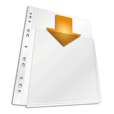 Lefűzhető genotherm DURABLE PP A/4 jumbo 180 mikron 5 darabos