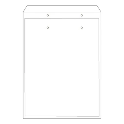 Légpárnás tasak No11/W1 szilikonos fehér 100x165mm