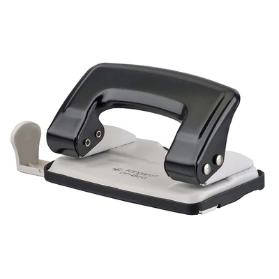 Lyukasztó KANGARO Inspiro DP-480G 2 lyukú fém 12 lap fekete-fehér