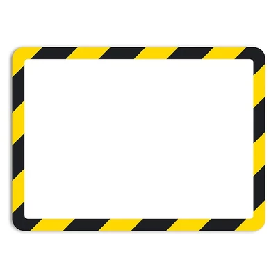 Mágneses tasak DJOIS Magneto biztonsági A/4 sárga-fekete 2 darabos