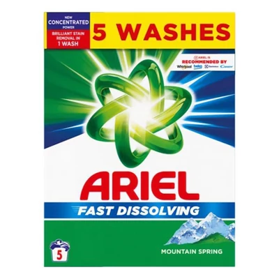 Mosópor ARIEL Mountain Spring 5 mosás 275 g
