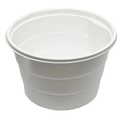 Levesestál műanyag 750 ml fehér 50 darabos 3185