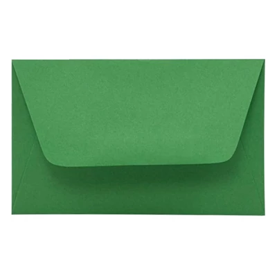 Névjegyboríték színes KASKAD enyvezett 70x105mm 68 smaragd zöld 50 darabos