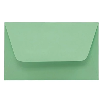 Névjegyboríték színes KASKAD enyvezett 70x105mm 69 pisztácia zöld 50 darabos