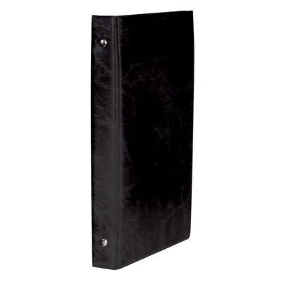 Névjegytartó ELEGANT pvc borítású karton 80 darabos fekete